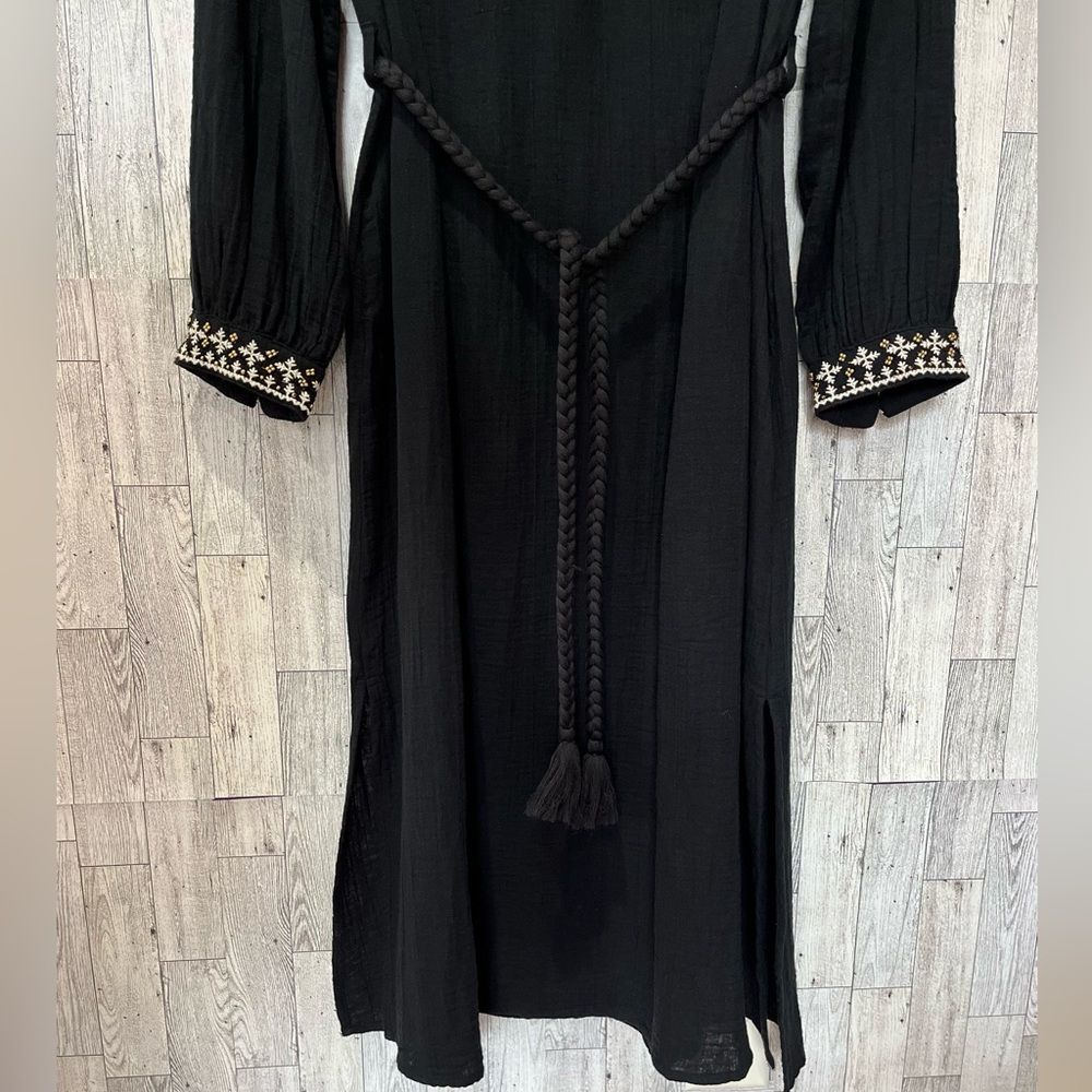 Marks & Spencer Women's Cotton A-Line Knee-Length Casual Dress SZ USA 10 EUR 42 - Picture 7 of 15